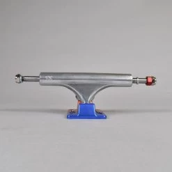 Ace Trucks AF1 33 Blue & Orange/Polished Skateboard Trucks - 8.0''