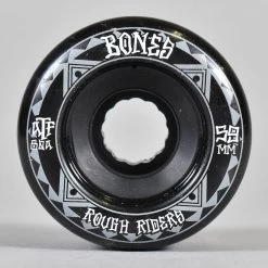 Bones Wheels Rough Rider Runners ATF 80A Cruiser (Black) Skateboard Wheels 59mm