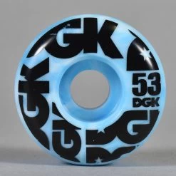 DGK Swirl Formula (Blue) Skateboard Wheels 53mm