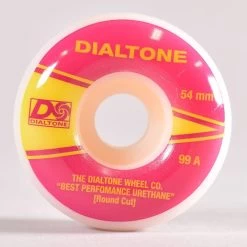 Dial Tone Wheel Co. Atlantic Round Cut 99A Skateboard Wheels 54mm
