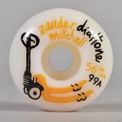 Dial Tone Wheel Co. Mitchell Day Job Standard 99A Skateboard Wheels 56mm