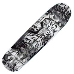 Dogtown Skateboards Graffiti Wall Pool Shaped Skateboard Deck 8.375"