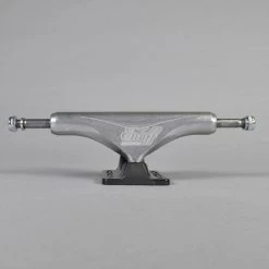 Enuff Skateboards Decade Pro Satin (Natural/Black) 139mm Skateboard Trucks - 8.0''