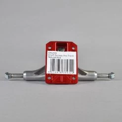 Enuff Skateboards Decade Pro Satin (Natural/Red) 139mm 5.5 Skateboard Trucks - 8.0'' -Pro skate shop enuff skateboards decade pro satin natural red 139mm 5 5 skateboard trucks 8 0 p50030 130526 image