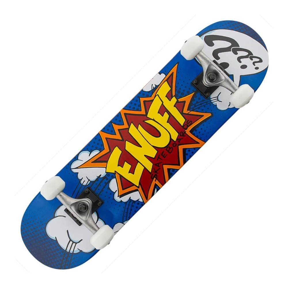 Enuff Skateboards POW Blue Complete Skateboard 7.75" X 31.0" 1 Enuff Skateboards POW Blue Complete Skateboard 7.75" X 31.0"