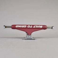 Independent Trucks BTG Speed 159 (Burgundy/Silver) Skateboard Trucks - 8.75''