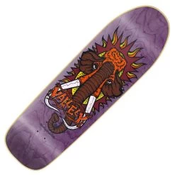 New Deal Skateboards Mike Vallely Mammoth (Purple Stain) SP Old Skool Reissue Skateboard Deck 9.5