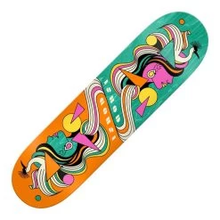 Real Skateboards Ishod Fowl (Twin Tail) Slick Skateboard Deck 8.3''