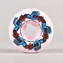 Santa Cruz Skateboards Infinity Hand Speed Balls (Pink) 99A Skateboard Wheels 53mm