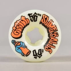 Santa Cruz Skateboards Mike Giant Speed Balls 99A (White) Skateboard Wheels 56mm