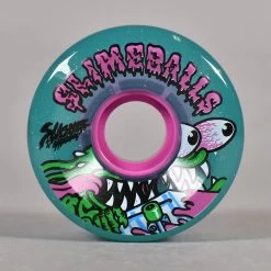 Santa Cruz Skateboards Slimeballs Meek Slasher OG Slime 78A (Green) Skateboard Wheels 60mm