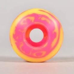 Snot Wheel Co. Swirls (Pink/Orange) 101A Skateboard Wheels 52mm -Pro skate shop snot wheel co swirls pink orange 101a skateboard wheels 52mm p63820 144325 image