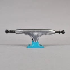 Tensor Trucks Alloy (Raw/Aqua) 5.25 Skateboard Trucks - 8.0''