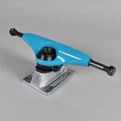 Tensor Trucks Alloys (Aqua/Raw) 5.0 Skateboard Trucks - 7.6'' -Pro skate shop tensor trucks alloys aqua raw 5 0 skateboard trucks 7 6 p57787 134435 image