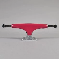 Tensor Trucks Alloys (Crimson/Raws) 5.25 Skateboard Trucks 8.0''