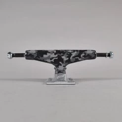 Tensor Trucks Aluminum Camo (Black/Raw) 5.25 Skateboard Trucks - 8.0''