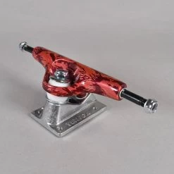Tensor Trucks Aluminum Camo (Red/Raw) 5.25 Skateboard Trucks - 8.0'' -Pro skate shop tensor trucks aluminum camo red raw 5 25 skateboard trucks 8 0 p60257 137880 image