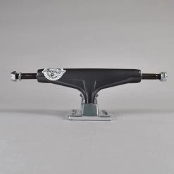 Tensor Trucks Mag Light Glossy (Gun Metal/Silver) 5.25 Skateboard Trucks - 8.0''