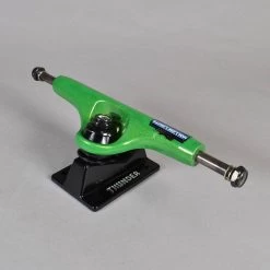 Thunder Trucks Metallic Script 149 Hollow Lights (Green/Black) Skateboard Trucks 8.5'' -Pro skate shop thunder trucks metallic script 149 hollow lights green black skateboard trucks 8 5 p60072 137549 image