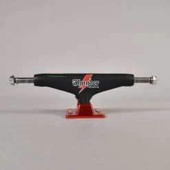 Thunder Trucks Strike Lights 148 (Black/Red) Skateboard Trucks - 8.25''
