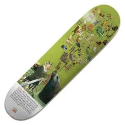 UMA Landsleds Roman Seal Tongue Skateboard Deck 8.38''