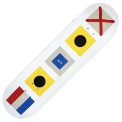 Visit Skateboards Nautical Skateboard Deck 8.25''
