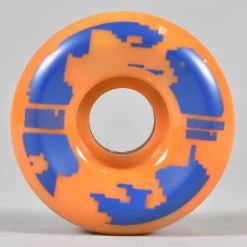 Wayward Wheels Swirls (Orange/Yellow) Skateboard Wheels 52mm