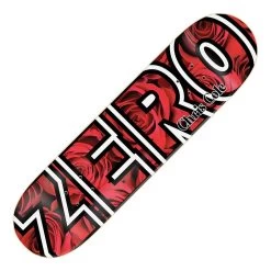 Zero Skateboards Chris Cole Floral Bold Skateboard Deck 8.5"